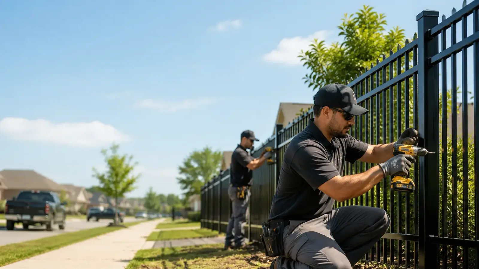 Metal Fence Installation in Sumerco, WV